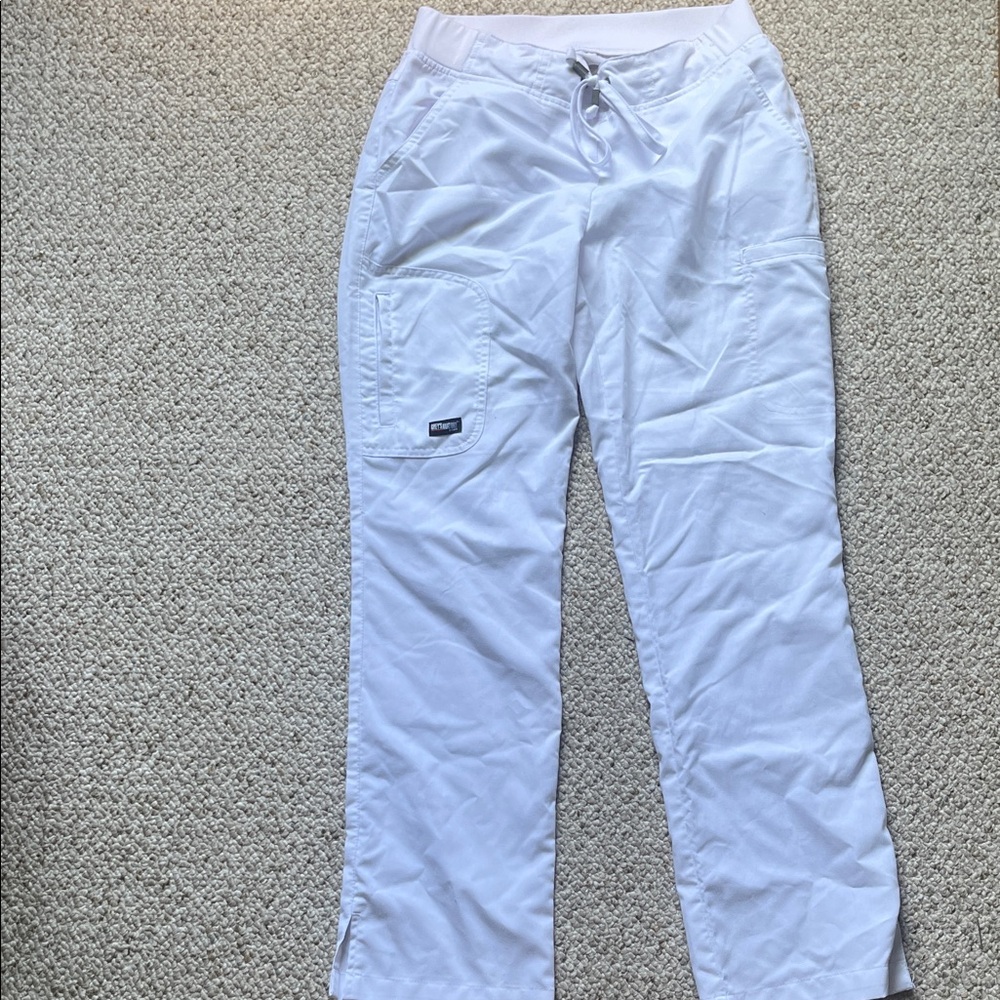 Grey's Anatomy White Scrub Pants